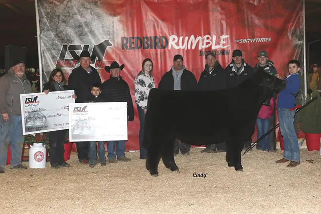 Champion Steer, ISU Redbird Rumble — SM Show Steers winner, 2019